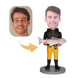 fisher man  custom bobblehead