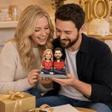 10th Anniversary Wedding Gift｜Custom Bobbleheads for Couple