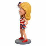 Custom Cheerleader Bobbleheads– Outfit Can Be Customized