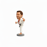 Taekwondo Practitioner Custom Bobbleheads– – Outfit Customization Available