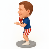 Custom Ping Pong Lover Bobbleheads– Outfit Can Be Customized