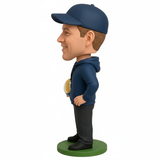 Custom Volleyball Coach Bobblehead – Outfit Customization Available