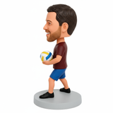 Custom Volleyball Player Bobblehead – Custom Uniform Included