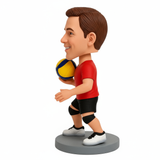 Custom Female Volleyball Player Bobblehead-– – Custom Uniform Available