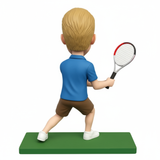 Custom Tennis Player Bobbleheads – Custom Uniform Available