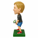 Custom Tennis Player Bobbleheads – Custom Uniform Included