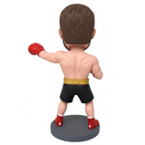 Custom Boxer Bobblehead -- Boxing Trunks Can Be Customized