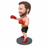 Custom Boxer Bobblehead -- Boxing Trunks Can Be Customized
