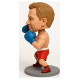 Custom Boxer Bobblehead with Custom Boxing Trunks