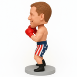 Custom Boxer Bobbleheads --- Customizable Boxing Trunks