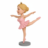 Custom Ballet Dancer Bobblehead – Ballet Tutu Can Be Customized