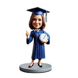 Female Pharmacy Graduate Custom Bobbleheads