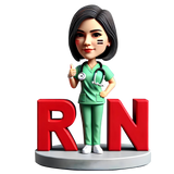 RN Graduation Custom Bobbleheads