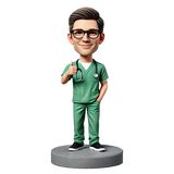 I am the Best Male Nurse Custom Bobbleheads