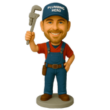 Personalized Plumber Custom Bobbleheads