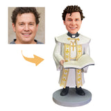 Custom pastor bobblehead 3