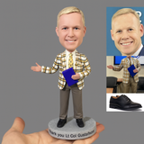 Fully Customizable 1 person Custom Bobblehead