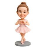 Ballet Dancers Custom Bobbleheads – Ballet Tutu Can Be Customized