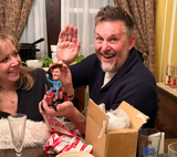 Farmer and Tractor Custom Bobbleheads