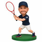Custom Tennis Player Bobbleheads – Customizable Uniform