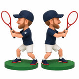 Custom Tennis Player Bobbleheads – Customizable Uniform