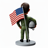 Air Force Pilot Custom Bobblehead
