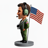 Personalized Air Force Pilot Bobbleheads