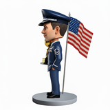 Air Force Officer Custom Bobbleheads