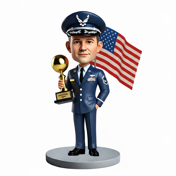 Air Force Officer Custom Bobbleheads