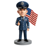 Air Force Officer Custom Bobbleheads