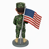 Army Retirement Custom Bobblehead