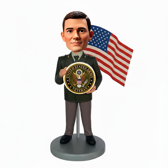 Army Veteran Custom Bobblehead