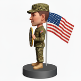 Army Veteran Custom Bobbleheads