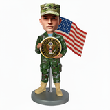 Army Veteran Custom Bobbleheads