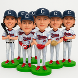 Custom Baseball Team Bobbleheads – Custom Uniform Included