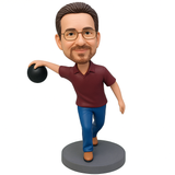 Custom Bowlers Bobblehead – Outfit Customization Available