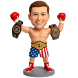 Custom Boxer Bobbleheads - Customizable Boxing Trunks