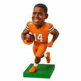 Custom Browns Football Bobbleheads– Uniform Can Be Customized