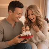 Custom Naked Couple Bobbleheads