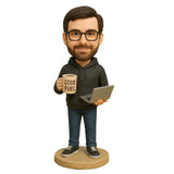Personalized Computer Scientist Bobblehead