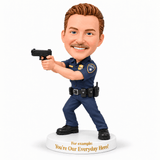 Custom Police  Bobbleheads -- Customizable Any Police Uniform & Pose