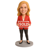 Custom  Real Estate Agents Bobbleheads