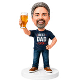 Custom Best Dad Ever Bobbleheads  – Outfit Can Be Customized