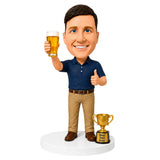 Custom Dad Bobbleheads – Outfit Can Be Customized