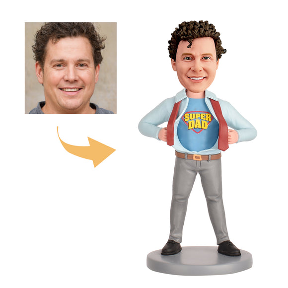 Father's Day Gift Custom Bobblehead -  Personalized Bobblehead Gifts for Dad