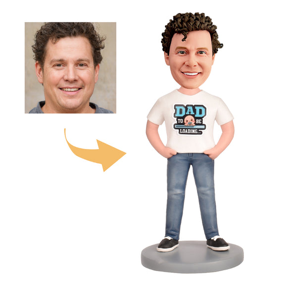 Custom Bobblehead —— Gifts for a Dad to be