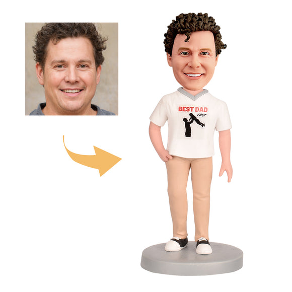 Custom Bobblehead Father's Day Gift - Best Dad Ever