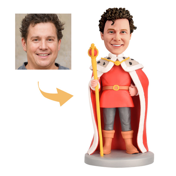 Father's Day Gift Custom Bobblehead - King