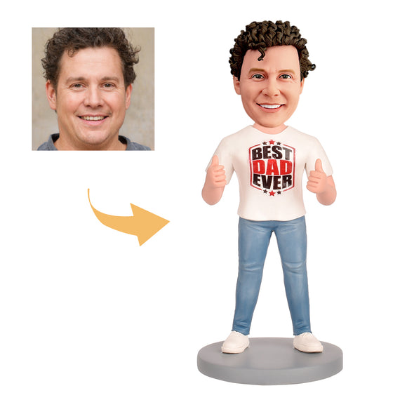 Custom Bobblehead Father's Day Gift - You're The Best