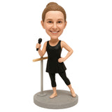 Dance Teacher Custom Bobbleheads – Customizable Outfit